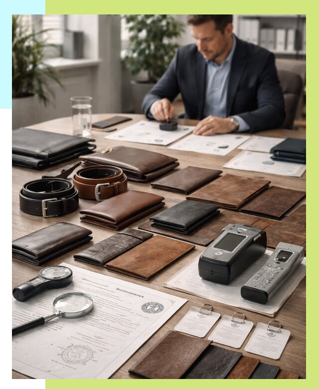 Сертификация кожаных изделий в Горном-Алтайске от 12442 р. | Алешин-Грн