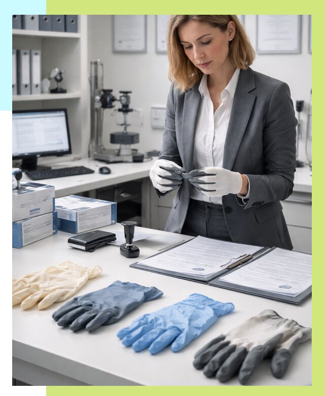 Сертификация перчаток в Горном-Алтайске от 8813 р. | Алешин-Грн