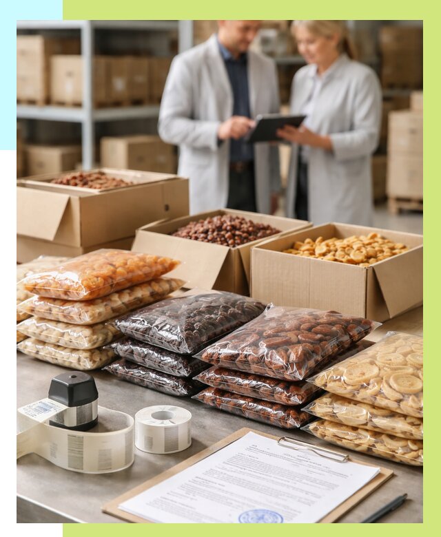 Сертификация сухофруктов в Горном-Алтайске от 12442 р. | Алешин-Грн под ключ