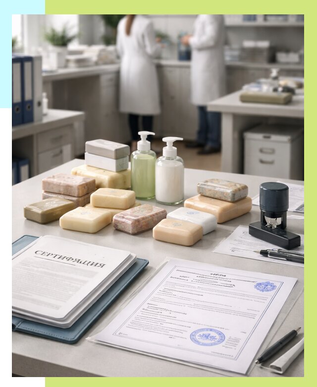 Сертификация мыла и сертификат на мыло в Горном-Алтайске от 12442 | Алешин-Грн