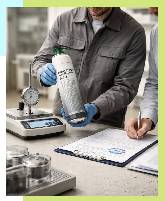 Сертификация монтажной пены в Горном-Алтайске от 15552 р. | Алешин-Грн