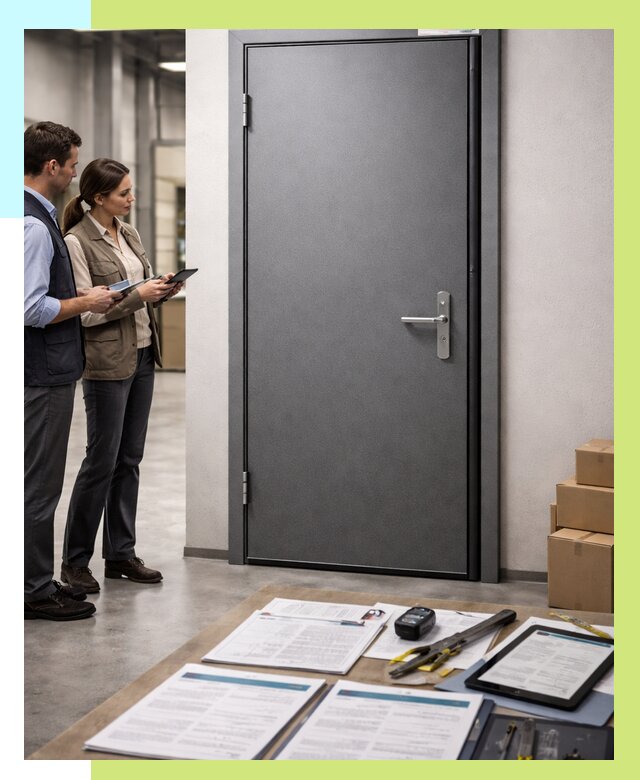 Сертификация противопожарных дверей в Горном-Алтайске от 9331 р. | Алешин-Грн