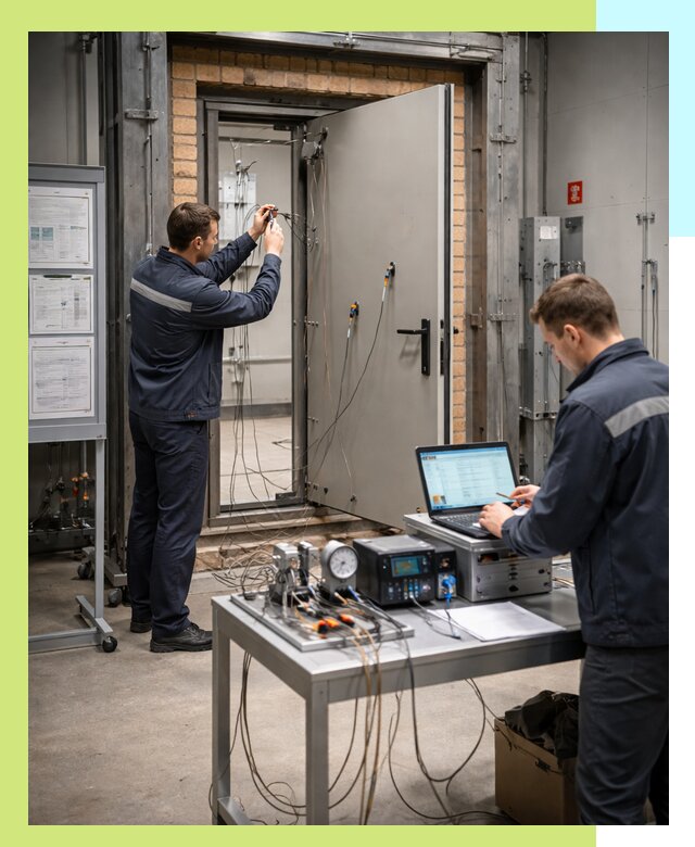 Сертификация противопожарных дверей в Горном-Алтайске по ГОСТ и ТР