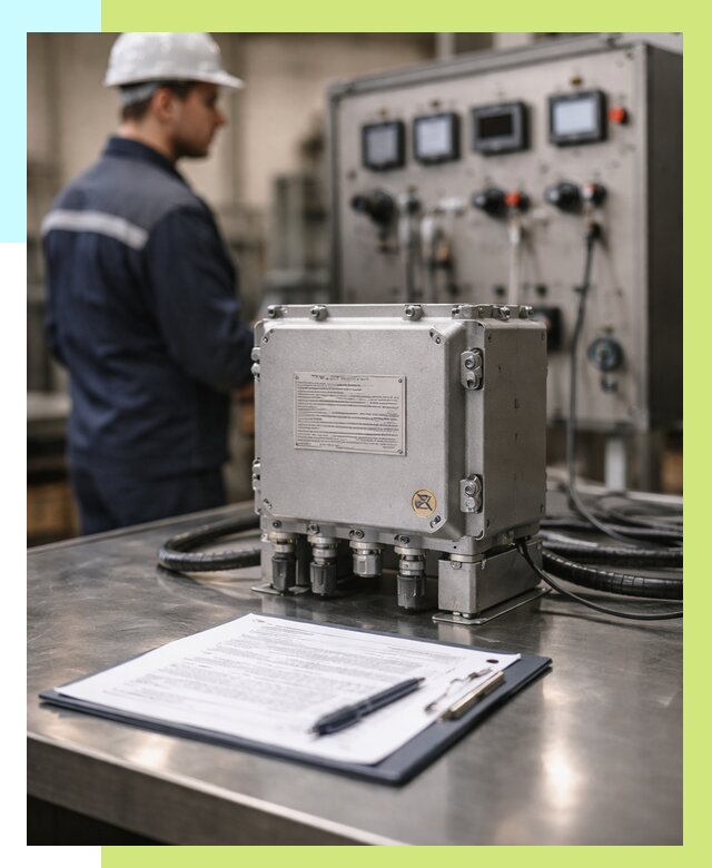 Сертификация взрывозащищенного оборудования в Горном-Алтайске от 36288 р. | Алешин-Грн