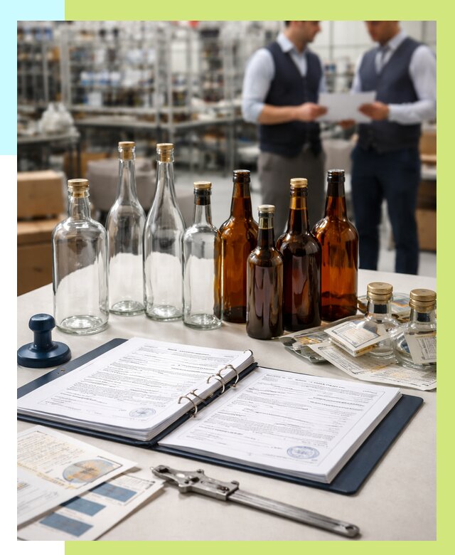 Сертификация стеклянных бутылок в Горном-Алтайске от 25920 р. | Алешин-Грн