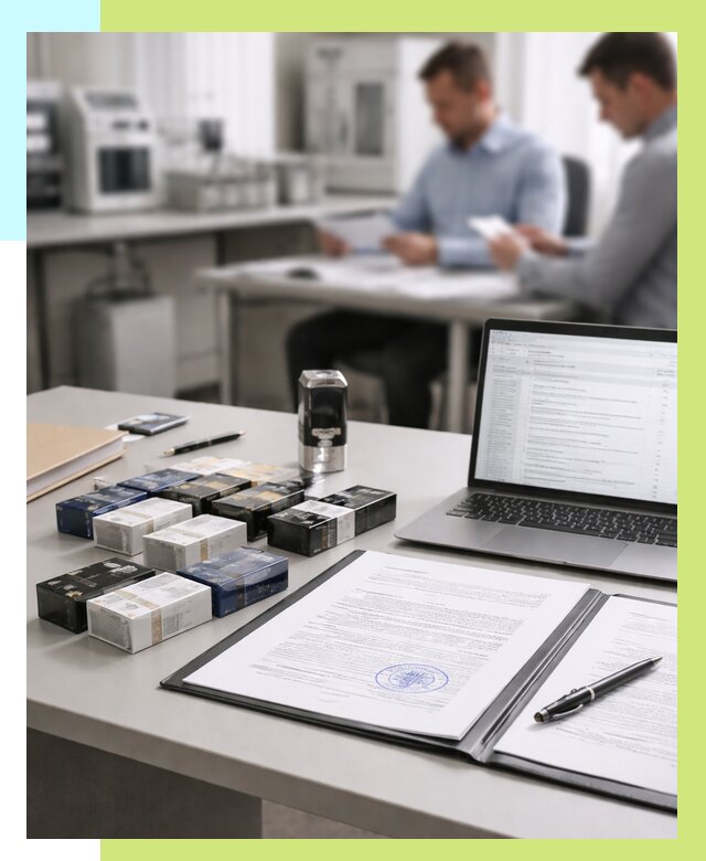 Сертификация сигарет под ключ в Горном-Алтайске от 46656 р. | Алешин-Грн