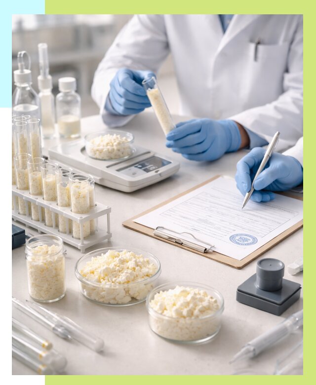 Сертификация творога в Горном-Алтайске от 12442 р. под ключ | Алешин-Грн