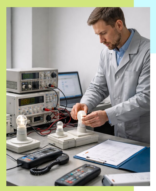 Сертификация ламп и светильников в Горном-Алтайске по нормативам