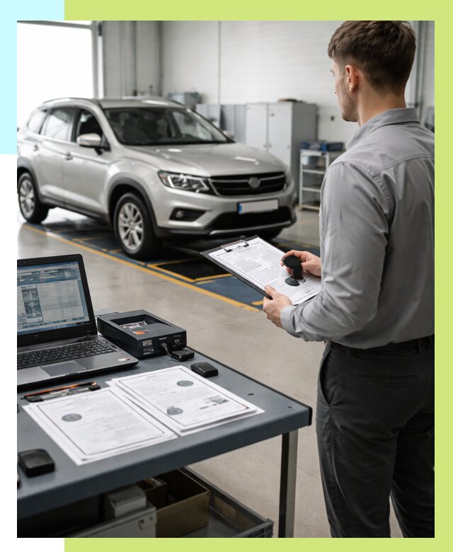 Сертификация транспортных средств в Горном-Алтайске от 12442 р. | Алешин-Грн