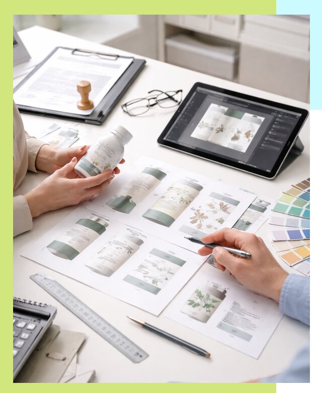 Профессиональная разработка дизайна и текста этикетки продукции в Горном-Алтайске