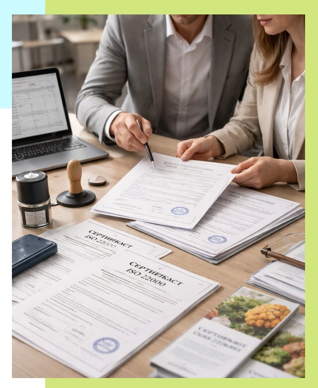 Сертификат ISO 22000 в Горном-Алтайске от 41472 р. под ключ | Алешин-Грн