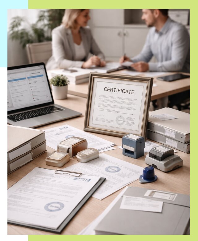 Сертификация компании в Горном-Алтайске от 46656 р. | Алешин-Грн — заказ